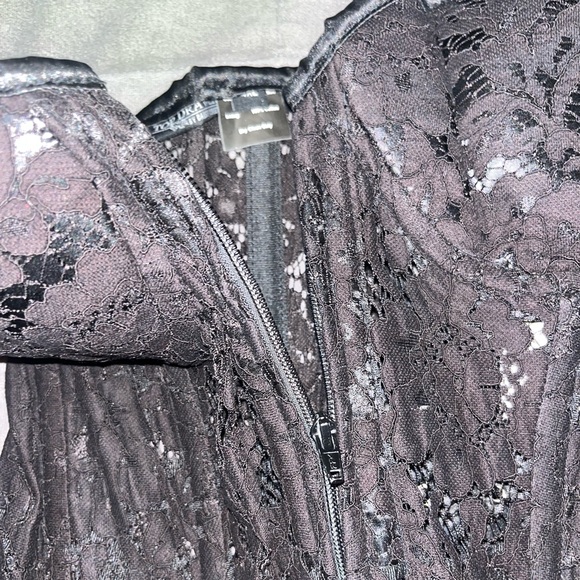 Daisy Corsets Top Drawer Black Underwire Sheer Lace Steel Boned Corset 4X NEW - Picture 4 of 7